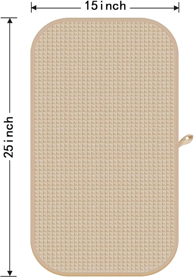 HOMEXCEL 4 Pack Gym Towels, Microfiber Yoga Towels for Bathroom, Ultra Soft, Highly Absorbent and Quick Dry Towel for Gym, Shower, Fitness, Spa 15 x 25 Inch