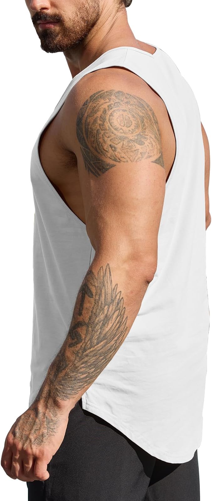 Muscle Killer Men's Muscle Gym Workout Stringer Tank Tops Bodybuilding Fitness T-Shirts 1/2/3 Pack