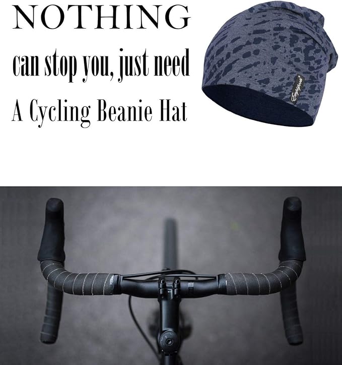 10" Multifunctional Soft Fashion Lightweight Beanies Hats, Cooling Running Skull Cap Helmet Liner Sleep Caps