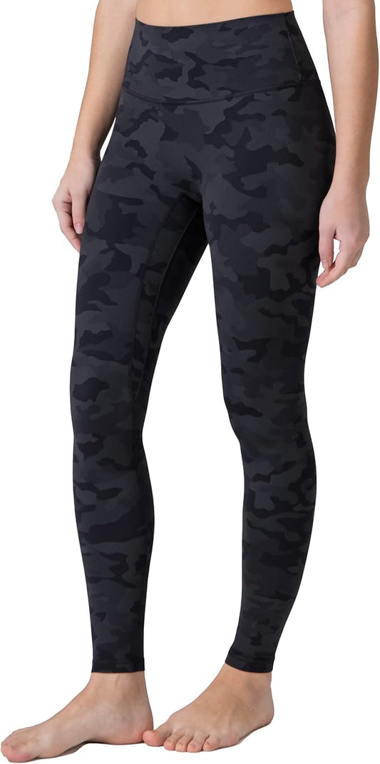 Colorfulkoala Dreamlux No Front Seam Leggings for Women 25"/28" Inseam, Seamless High Waisted Buttery Soft Yoga Pants