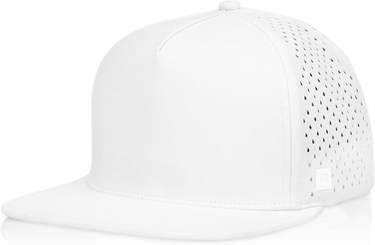 Riverside Snapback Hat | 5 Panel Blank Cap for Men & Women | Breathable & Lightweight | Outdoor | Flat Bill