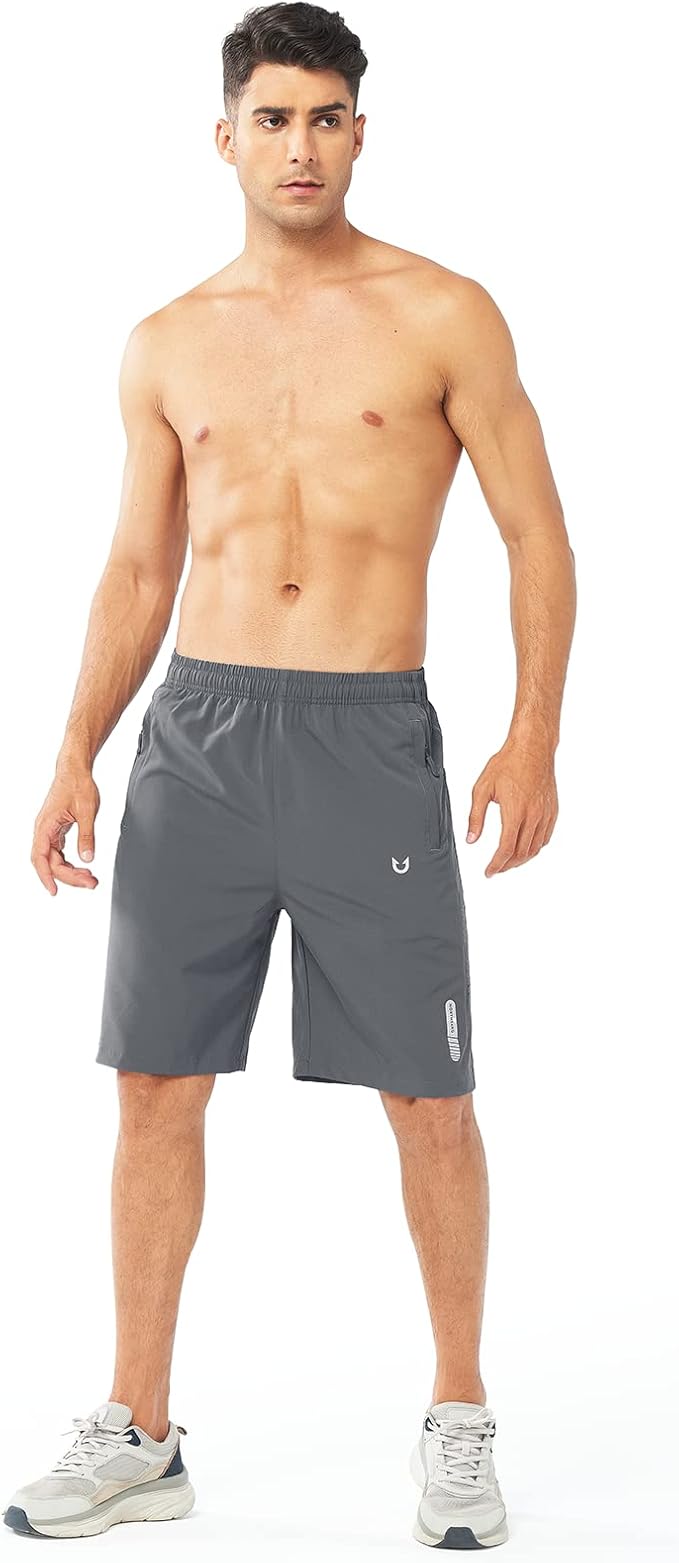 NORTHYARD Men's Athletic Running Shorts Quick Dry Workout Shorts 7"/ 5"/ 9" Lightweight Sports Gym Basketball Tennis Hiking
