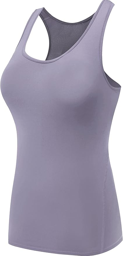 NELEUS Women's 3 Pack Compression Base Layer Dry Fit Tank Top