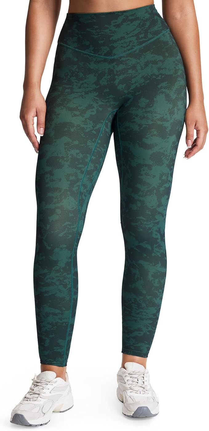 Aoxjox High Waisted Workout Leggings for Women Tummy Control Buttery Soft Yoga Metamorph Deep V Pants 26"