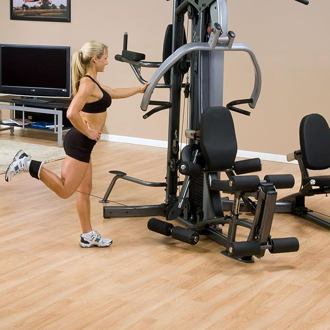 Body-Solid Multi-Station Home Gym Machine, Arm & Leg Strength Training Functional Exercise Workout Station for Weight Lifting and Bodybuilding