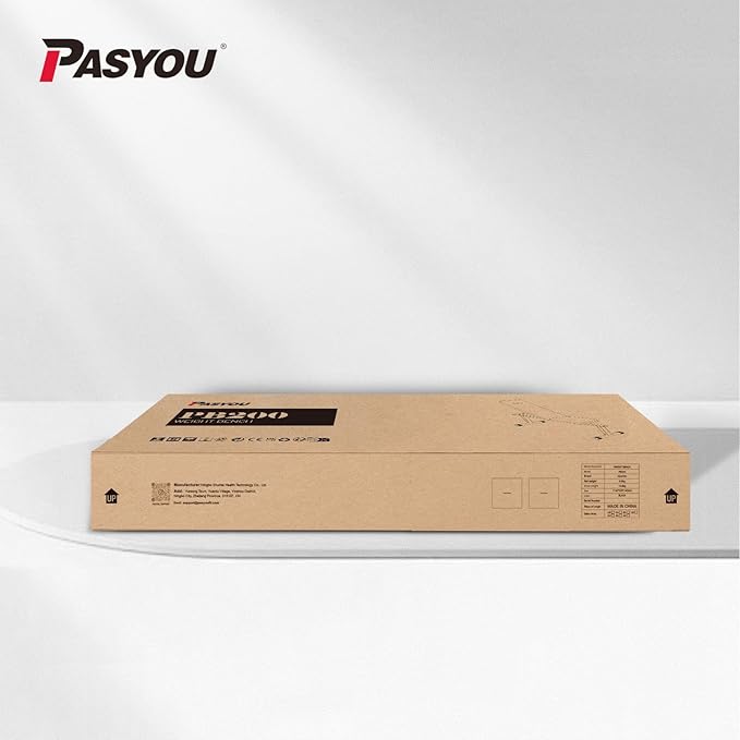 PASYOU Flat Weight Bench, Adjustable Strength Training Bench, Workout Bench for Home Gym, Multifunctional Exercise Bench