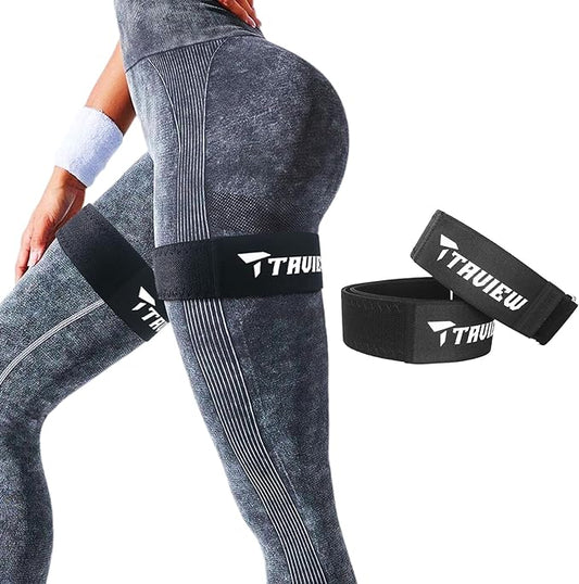 Occlusion Bands for Women Glutes & Hip Building, Blood Flow Restriction Bands BFR Bundle Booty Bands, Best Fabric Resistance Bands for Exercising Your Butt, Squat, Thigh, Fitness
