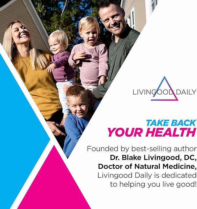 Livingood Daily Greens & Superfood Powder, Super Greens for Gut Health, Green Juice Powder with Spirulina, Chlorella, and Digestive Enzymes, Probiotics for Digestive Support, Berry, 30 Servings