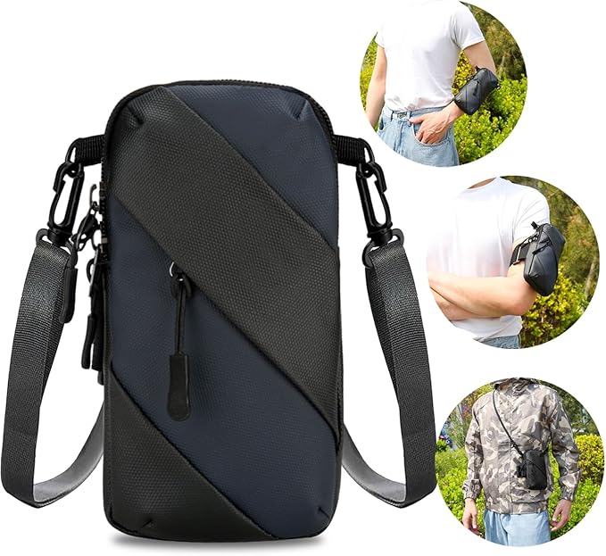 Phone Holder for Running Armband,Small Crossbody Shoulder Holsters Bag with Arm Bands for Women Men Kids,Fits iPhone 15 14 13 12 11 Pro Max Xs Xr 8 7 6S 6 Plus SE Mini Galaxy Workout,Exercise Arm Bag