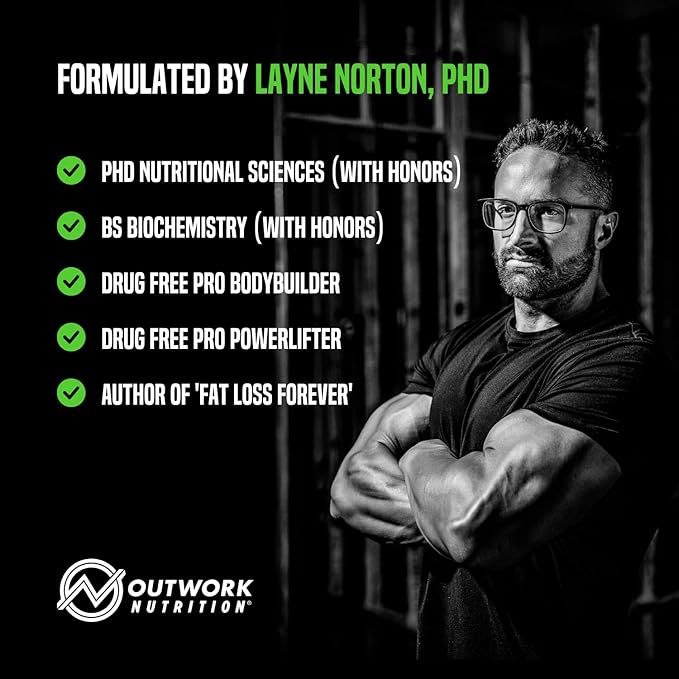 Outwork Nutrition Post Workout Recovery Powder - Creatine Monohydrate, KSM-66 Ashwagandha & Tart Cherry - Speeds Recovery, Eases Soreness - Creatine Powder for Men & Women, Green Apple, 240 Gr