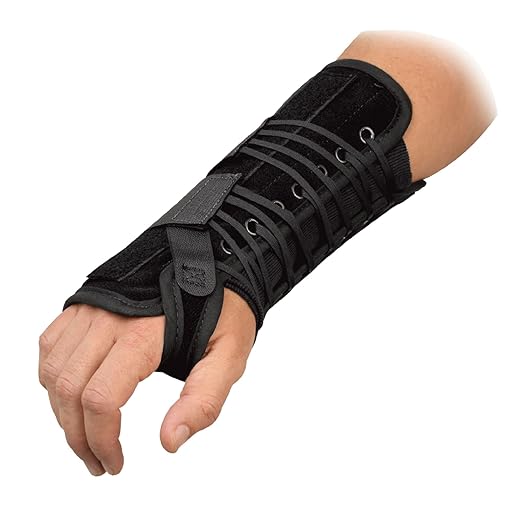 Brace Direct - Breg - Universal Wrist Lacer Support Brace L3908 for Carpal Tunnel, Tendonitis, Post-Cast