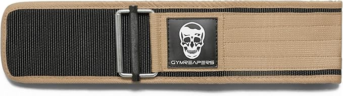Gymreapers Quick Locking Weight Lifting Belt for Men Gym Belt for Powerlifting Deadlift Belt with 4 Inch Neoprene Metal Buckle Back Support Weightlifting Belt Women
