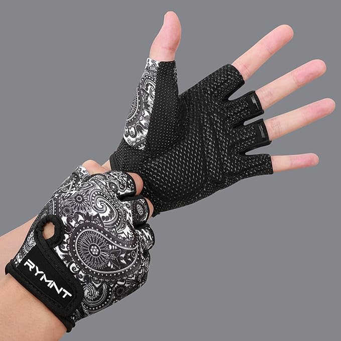 ZEROFIRE Workout Gloves for Women Men - Weight Lifting Gloves with Full Palm Protection & Extra Grip for Women Gym, Weightlifting, Weight Lift, Rowing, Exercise, Sport, Cycling