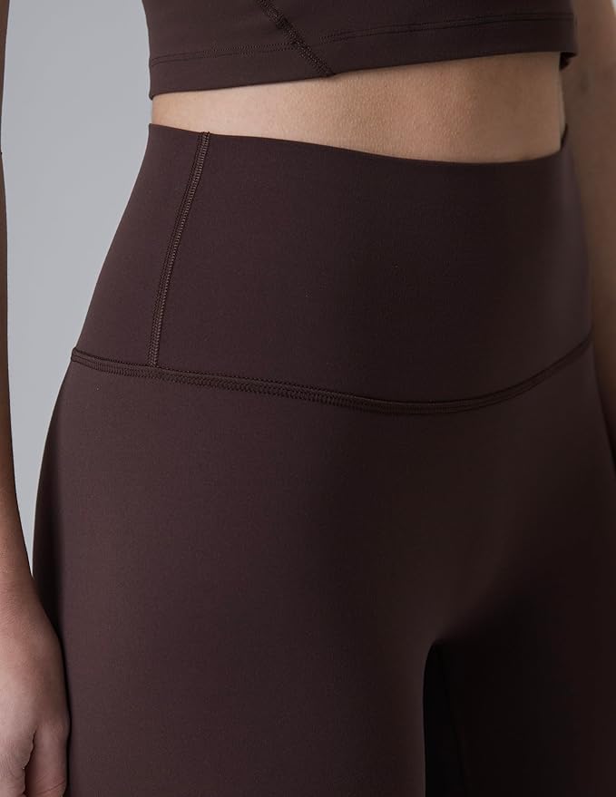 Colorfulkoala Dreamlux No Front Seam Leggings for Women 25"/28" Inseam, Seamless High Waisted Buttery Soft Yoga Pants