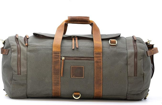 55L Nomad Canvas Duffel (Green)