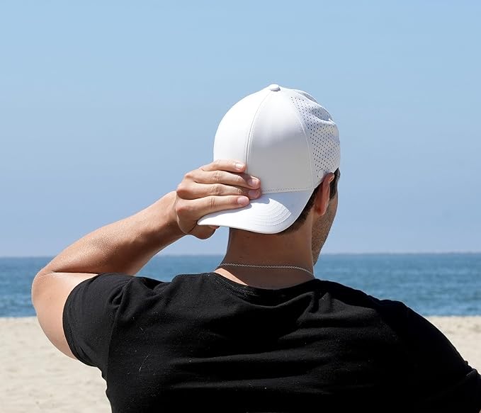 ANKOR Performance Hat - Water Resistant UPF 50 Lightweight Men’s Baseball Cap | Men’s Hat for Workout, Outdoor, Beach, Sports