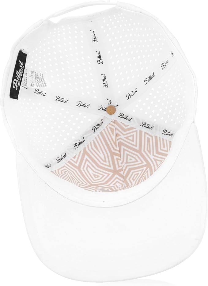 Riverside Snapback Hat | 5 Panel Blank Cap for Men & Women | Breathable & Lightweight | Outdoor | Flat Bill