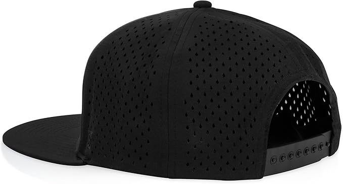 Riverside Snapback Hat | 5 Panel Blank Cap for Men & Women | Breathable & Lightweight | Outdoor | Flat Bill