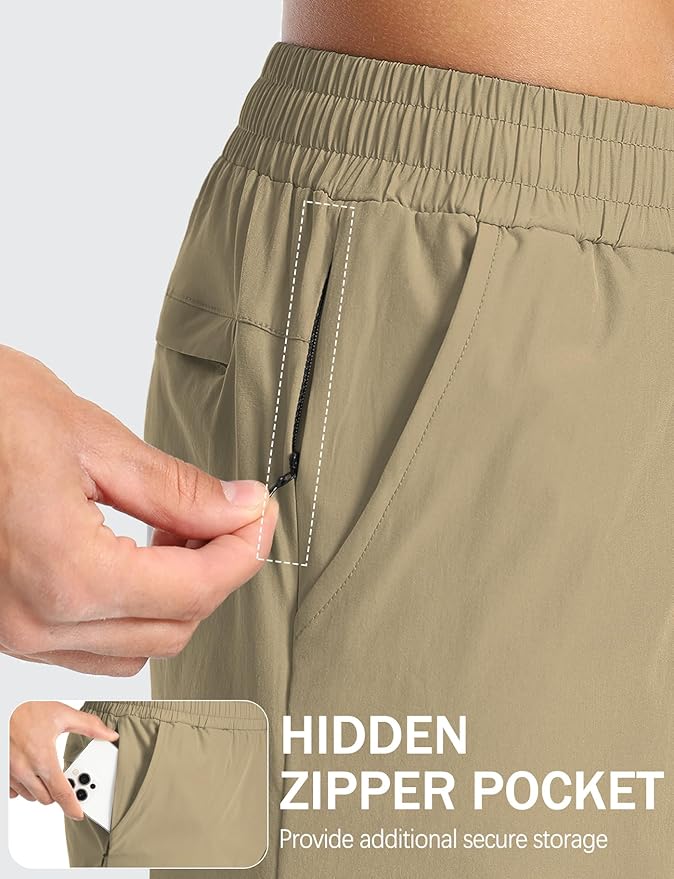 Aolesy Men's 5''/7'' Running Shorts Quick Dry Workout Gym Shorts with Pockets, Tennis Training Athletic(Linerless & Liner)