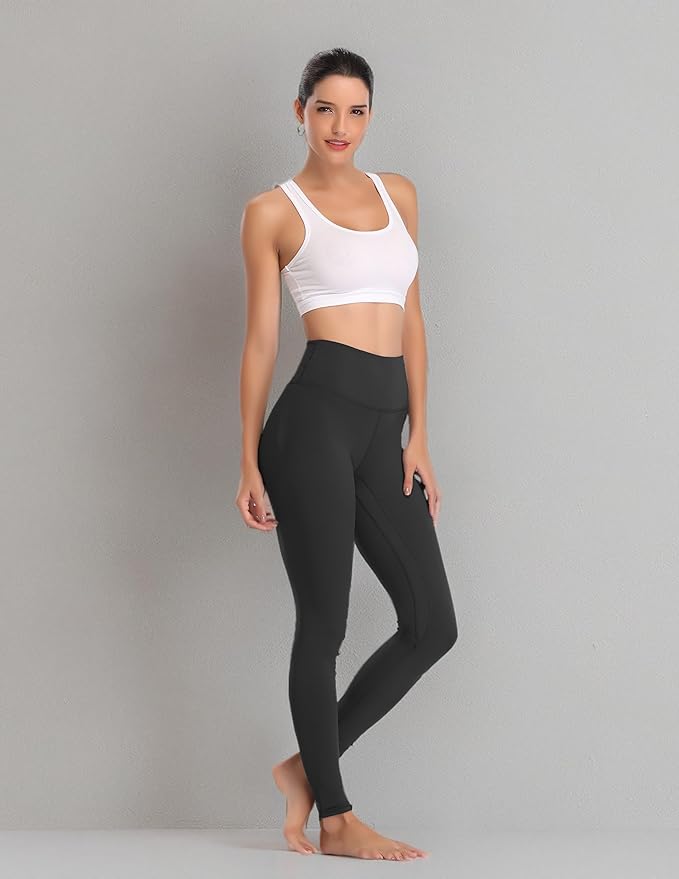 Colorfulkoala Women's Buttery Soft High Waisted Yoga Pants Full-Length Leggings