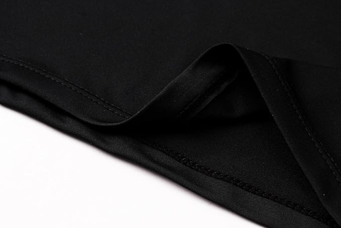 Audoc Compression Shirt Men 3 Pack Quick-Dry Athletic Baselayer 4-Way Stretch Moisture-Wicking Short Sleeve Workout Shirts