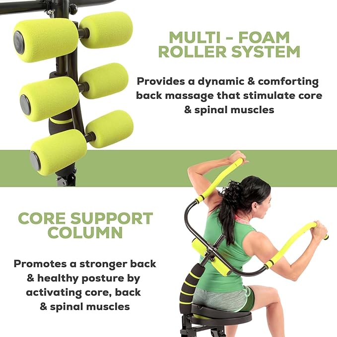 AB Doer 360 - Ab Fitness Machine System Provides An Abdonimal And Muscle Activating Workout with Aerobics to Burn Calories and Workout