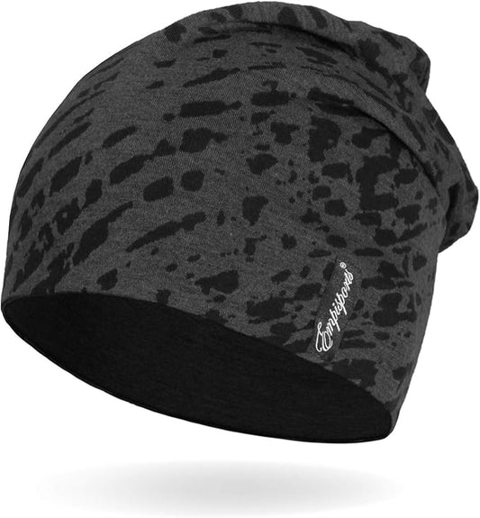 10" Multifunctional Soft Fashion Lightweight Beanies Hats, Cooling Running Skull Cap Helmet Liner Sleep Caps