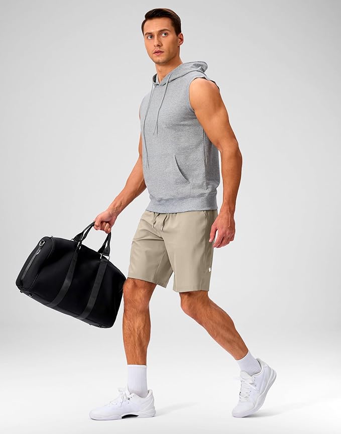 Men's Running Shorts with Zipper Pockets 9 Inch/ 7 Inch / 5 Inch Lightweight Quick Dry Gym Workout Athletic Shorts for Men