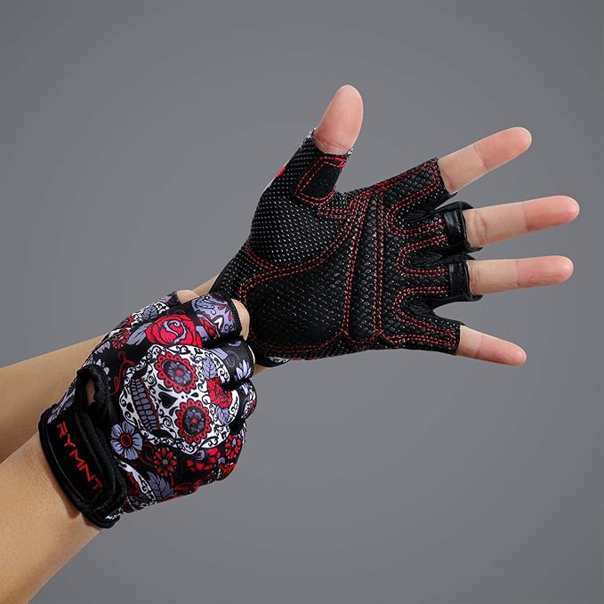 ZEROFIRE Workout Gloves for Women Men - Weight Lifting Gloves with Full Palm Protection & Extra Grip for Women Gym, Weightlifting, Weight Lift, Rowing, Exercise, Sport, Cycling