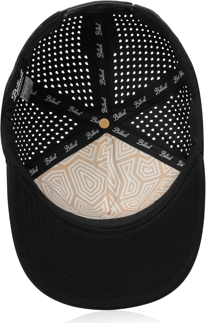 Glendora Snapback Hat | 5-Panel High Crown Blank Cap for Men & Women | Breathable, Lightweight, & Curved Bill