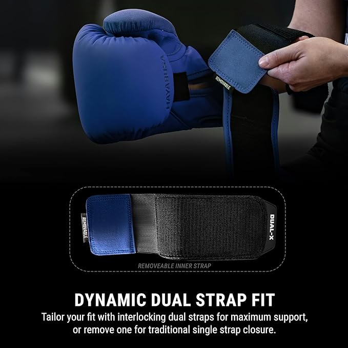 Hayabusa T360 Boxing Gloves – Revolutionary Hand Ergonomics | Empowering Wrist Support | Single or Dual Strap Closure | Training, Sparring, Heavy Bag - 10 oz 12 oz 14 oz 16 oz 18 oz