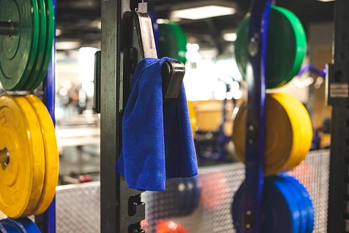 The Rag Company - Sport & Workout Towel - Gym, Exercise, Fitness, Spa, Ultra Soft, Super Absorbent, Fast Drying Premium Microfiber, 320gsm, 16in x 27in, Dark Green (3-Pack)