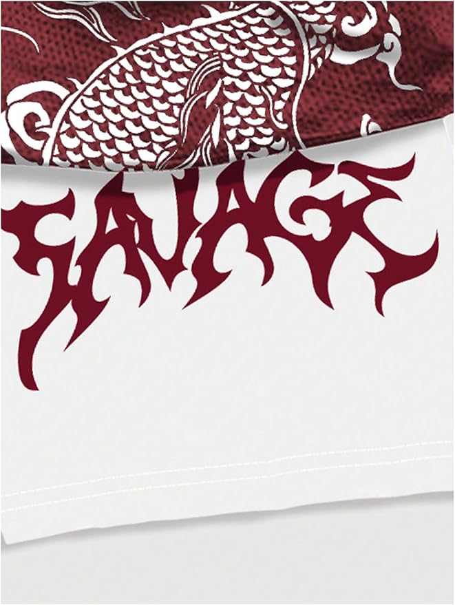 Men's Graphic Shorts with Liner Cross Print Drawstring 2 in 1 Gym Track Bottoms