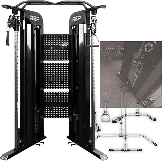REP Fitness Arcadia™ Functional Trainer- All in one Functional Trainer and Cable Machine for Home and Garage Gym!- Optional Weight Stack Upgrades and Attachment Packages