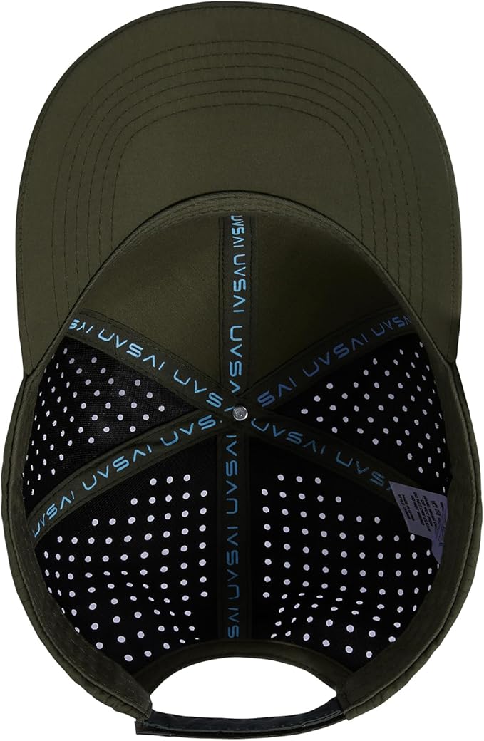 UPF 50+ Performance Water Resistant Baseball Cap Lightweight Breathable Hat Golf Running Boat Hiking for Men Women