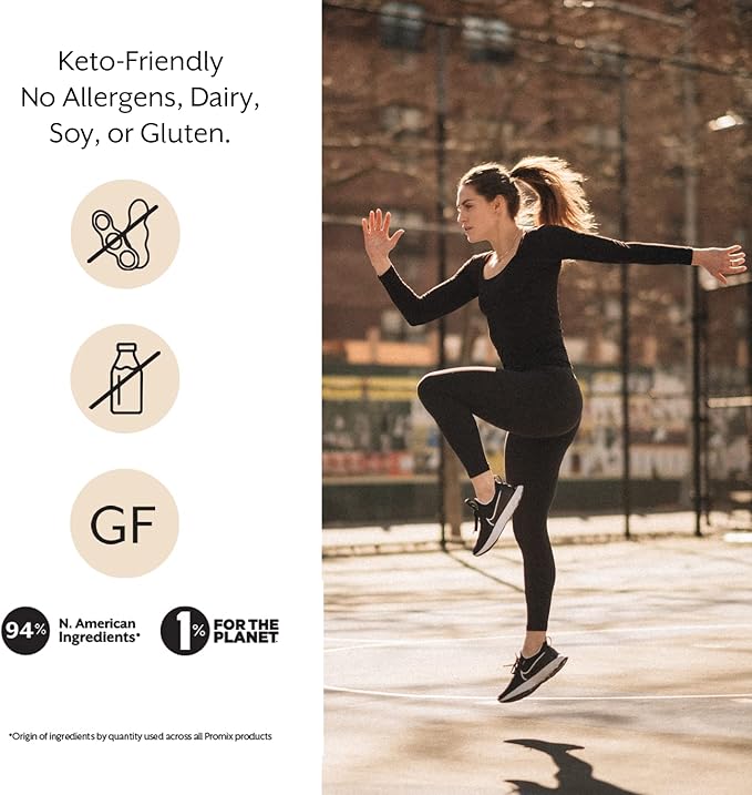 ProMix Nutrition Plant-Based Vegan Protein Powder, Unflavored - Pea Protein & Vitamin B-12 - Post Workout Fitness & Nutrition Shakes, Smoothies, Baking & Cooking Recipes - 5 Pound (Pack of 2)