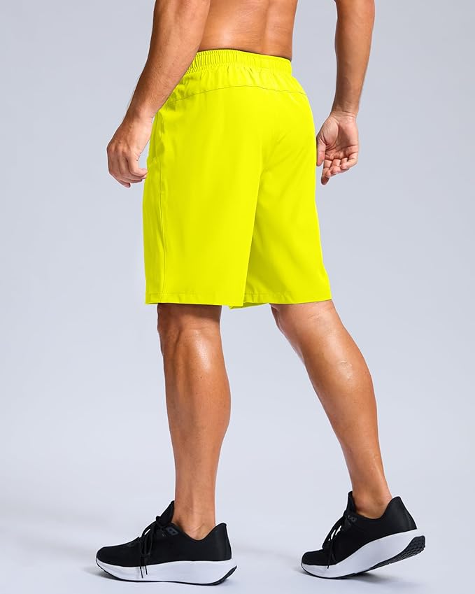 G Gradual Men's Athletic Running Shorts with Zipper Pockets Quick Dry 7"/ 5"/ 9" Workout Gym Shorts for Basketball Hiking