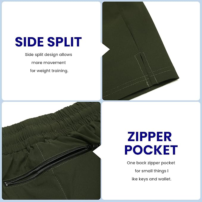 COOFANDY Men's Gym Shorts