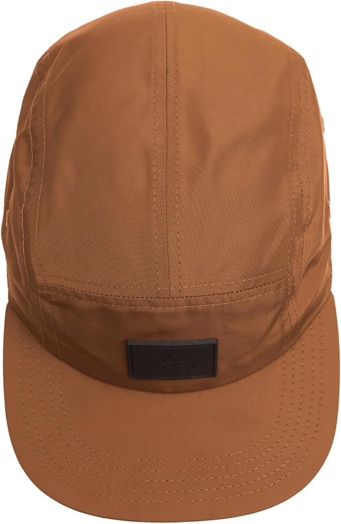 Tillak Wallowa Kodra Hat, Lightweight Oxford Nylon 5 Panel Cap with Snap Closure
