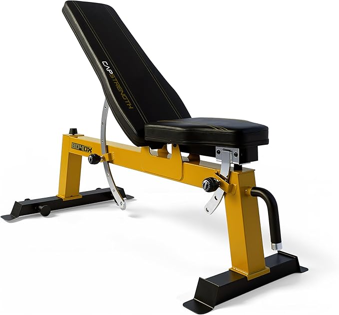 CAP Barbell Deluxe Utility Weight Bench Color Series