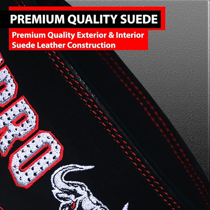 IBRO Powerlifting Lever Gym Belt – Power 8MM, 10MM or 13MM Extreme Heavy Duty Genuine Leather Belts - Squats Deadlifts Bodybuilding Weight Lifting IPF Power Lifting Strongman for Men