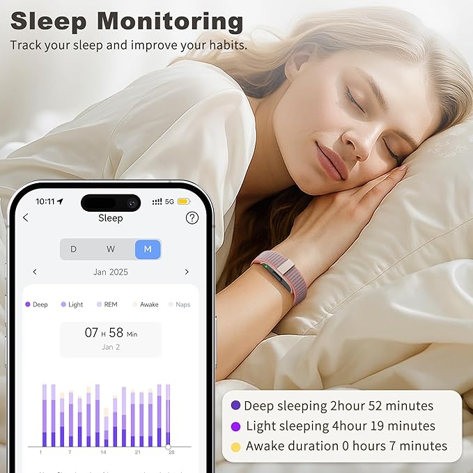 Sleep & Fitness Tracker for Men(SIL)