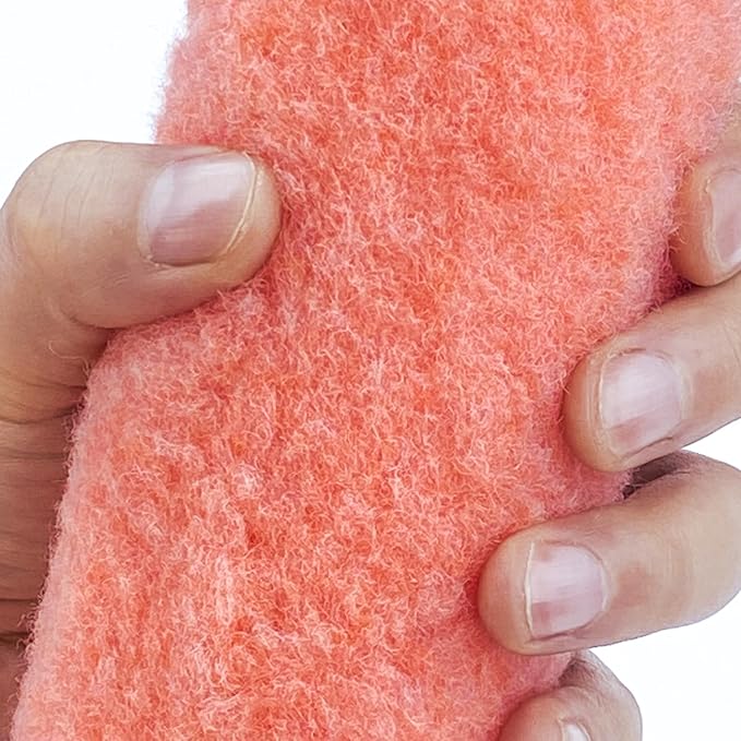 King Origin Paint Roller Covers, 3 Pack, 9 Inch Paint Roller, 3/8 Nap High Dense Roller Covers for Smooth and Textured Rough Surfaces
