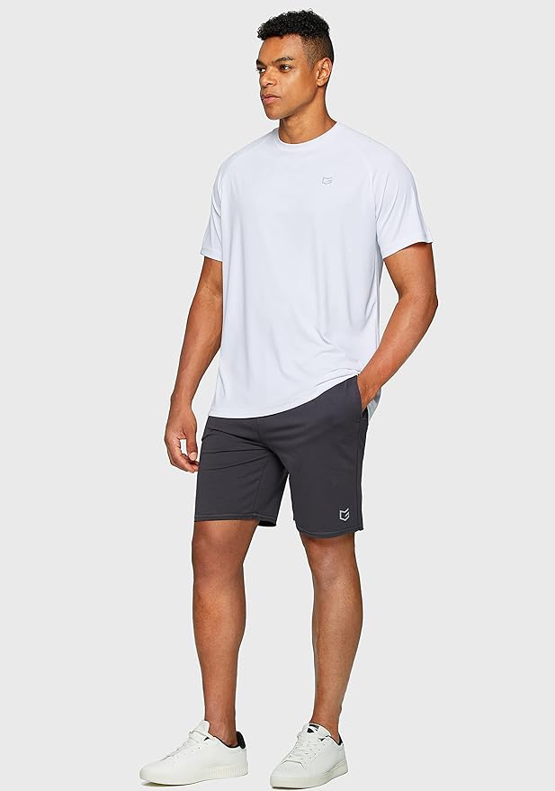 G Gradual Men's Workout Quick Dry T-Shirts Short Sleeve Lightweight Cooling Gym Shirts Tee for Running, Beach, Hiking