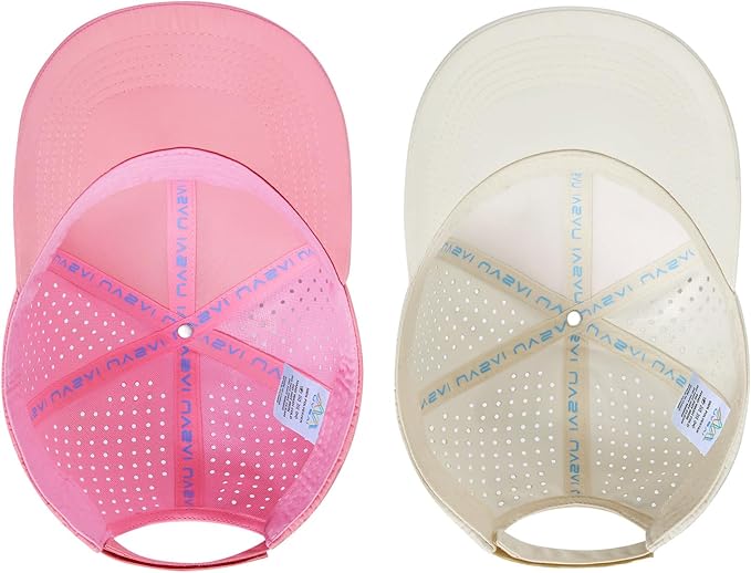 UPF 50+ Performance Water Resistant Baseball Cap Lightweight Breathable Hat Golf Running Boat Hiking for Men Women