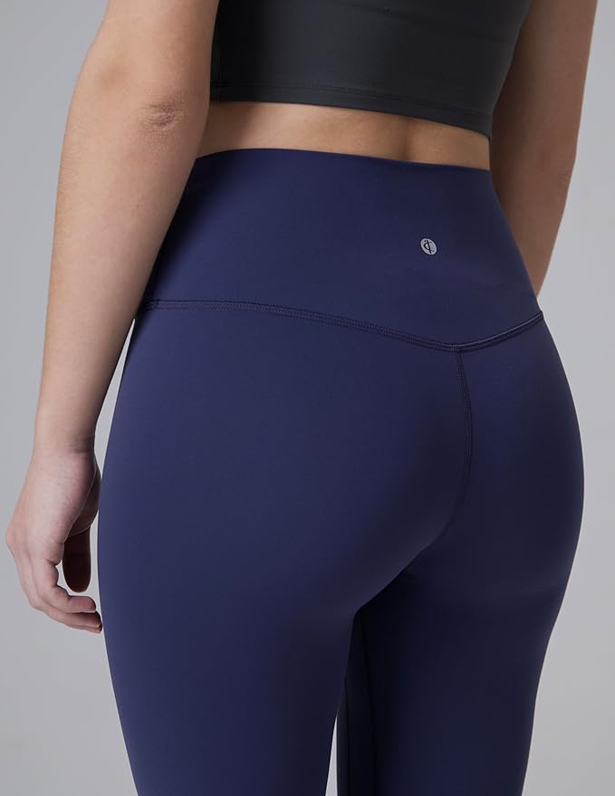 Colorfulkoala Dreamlux No Front Seam Leggings for Women 25"/28" Inseam, Seamless High Waisted Buttery Soft Yoga Pants