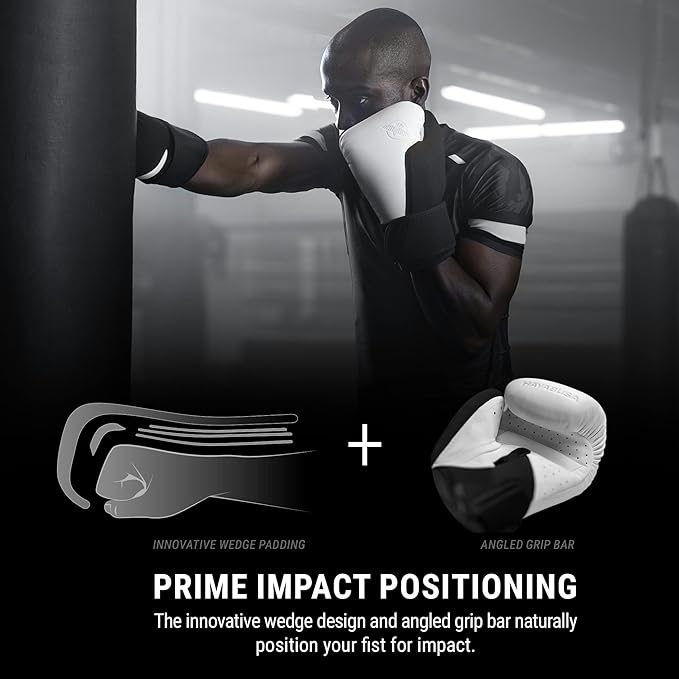 Hayabusa T360 Boxing Gloves – Revolutionary Hand Ergonomics | Empowering Wrist Support | Single or Dual Strap Closure | Training, Sparring, Heavy Bag - 10 oz 12 oz 14 oz 16 oz 18 oz