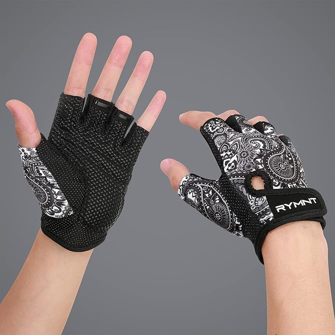 ZEROFIRE Workout Gloves for Women Men - Weight Lifting Gloves with Full Palm Protection & Extra Grip for Women Gym, Weightlifting, Weight Lift, Rowing, Exercise, Sport, Cycling