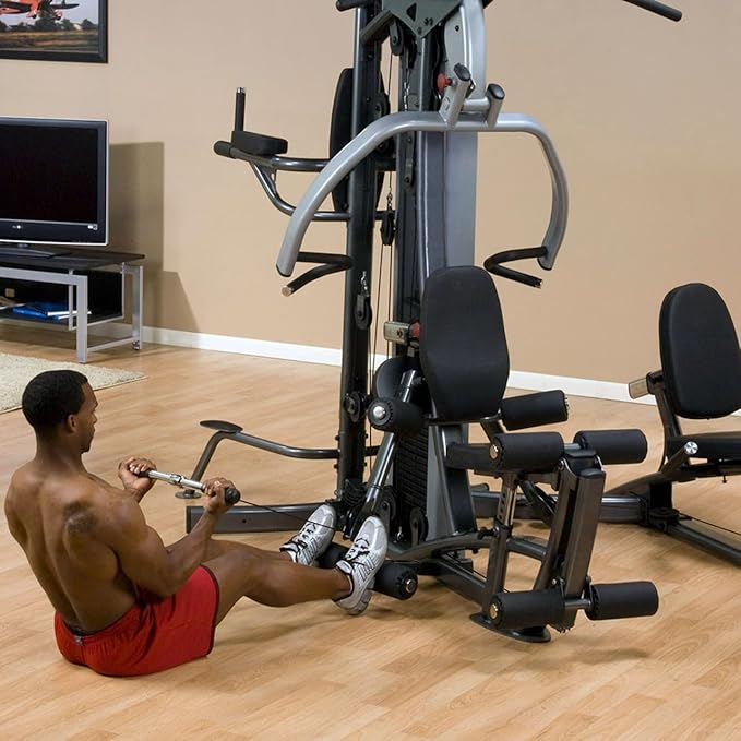 Body-Solid Multi-Station Home Gym Machine, Arm & Leg Strength Training Functional Exercise Workout Station for Weight Lifting and Bodybuilding