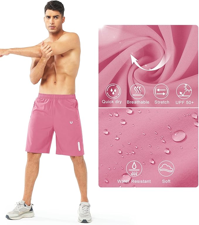 NORTHYARD Men's Athletic Running Shorts Quick Dry Workout Shorts 7"/ 5"/ 9" Lightweight Sports Gym Basketball Tennis Hiking